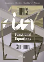 Tematy w równaniach funkcyjnych - Topics in Functional Equations