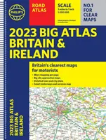 2023 Philip's Big Road Atlas Britain and Ireland - (Spiral A3)