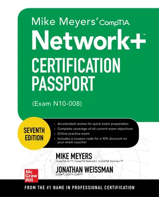 Paszport certyfikacyjny Comptia Network+ Mike'a Meyersa, wydanie siódme (egzamin N10-008) - Mike Meyers' Comptia Network+ Certification Passport, Seventh Edition (Exam N10-008)