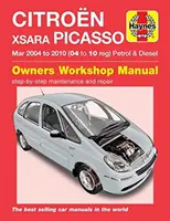 Citroen Xsara Picasso benzyna i diesel (marzec 04 - 10) 04 do 10 - Citroen Xsara Picasso Petrol & Diesel (Mar 04 - 10) 04 to 10