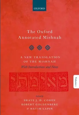 Oksfordzka Miszna z przypisami - The Oxford Annotated Mishnah