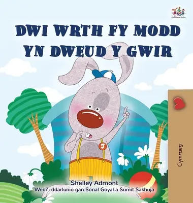 Kocham mówić prawdę (walijska książka dla dzieci) - I Love to Tell the Truth (Welsh Children's Book)