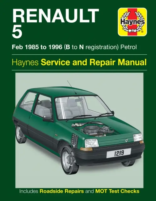 Renault 5 Benzyna - instrukcja obsługi i naprawy - Renault 5 Petrol Service And Repair Manual