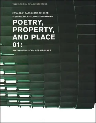 Poezja, własność i miejsce, 01: Stefan Behnisch / Gerald Hines - Poetry, Property, and Place, 01:: Stefan Behnisch / Gerald Hines