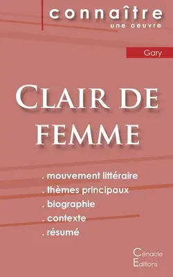 Fiche de lecture Clair de femme de Romain Gary: Analyse littraire de rfrence et rsum complet