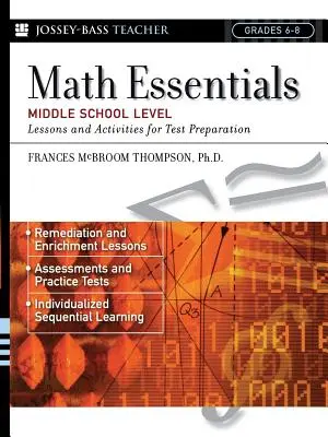 Podstawy matematyki, poziom gimnazjum: Lekcje i ćwiczenia przygotowujące do testów - Math Essentials, Middle School Level: Lessons and Activities for Test Preparation