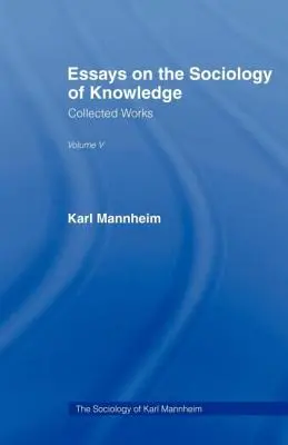 Eseje z socjologii wiedzy V 5 - Essays Sociology Knowledge V 5