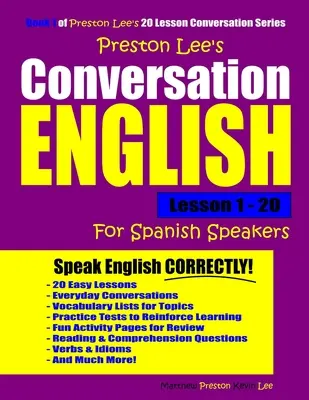 Angielski konwersacyjny Preston Lee dla osób mówiących po hiszpańsku - Preston Lee's Conversation English For Spanish Speakers