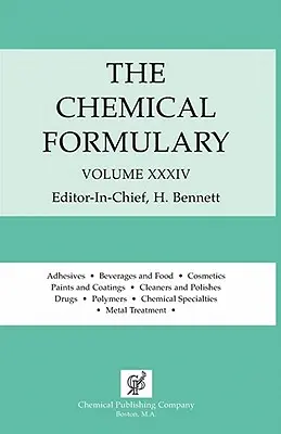 Słownik chemiczny tom 34 - The Chemical Formulary Vol. 34