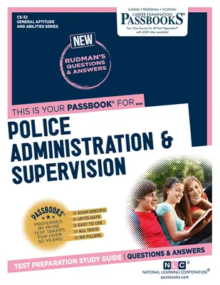 Administracja i nadzór policyjny (CS-32): Passbooks Study Guide - Police Administration & Supervision (CS-32): Passbooks Study Guide