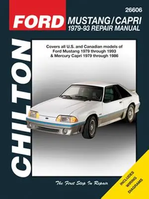 Ford Mustang 79-93 i Mercury Capri 79-86 (Chilton) - Ford Mustang 79-93 & Mercury Capri 79-86 (Chilton)