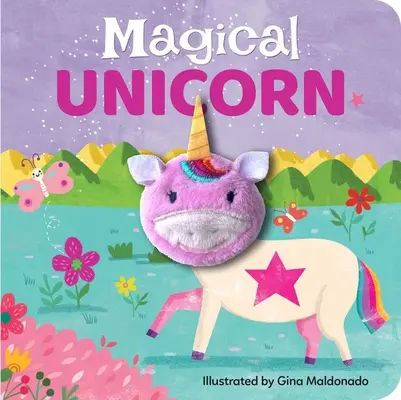 Magiczny jednorożec: Książka z pacynkami - Magical Unicorn: Finger Puppet Book