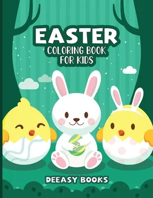 Wielkanocna kolorowanka dla dzieci - Easter Coloring Book For Kids