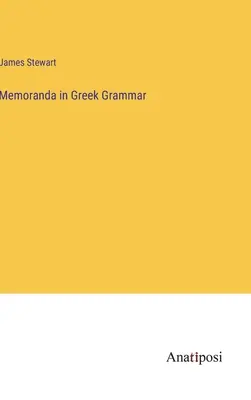 Memoranda w gramatyce greckiej - Memoranda in Greek Grammar