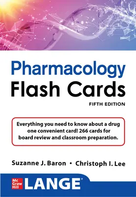 Lange Pharmacology Flash Cards, wydanie piąte - Lange Pharmacology Flash Cards, Fifth Edition
