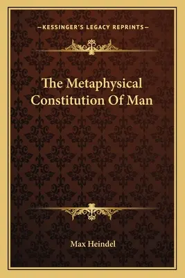 Metafizyczna konstytucja człowieka - The Metaphysical Constitution Of Man