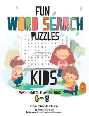 Fun Word Search Puzzles Kids: Książki do wyszukiwania słów dla dzieci w wieku 6-8 lat - Fun Word Search Puzzles Kids: Word Search Books for Kids 6-8