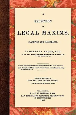 Wybór maksym prawnych - A Selection of Legal Maxims