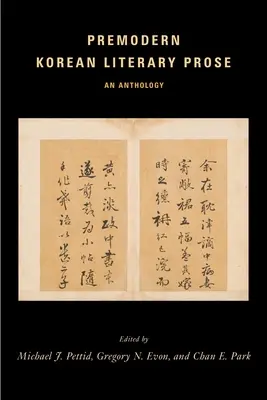 Przednowoczesna koreańska proza literacka: Antologia - Premodern Korean Literary Prose: An Anthology