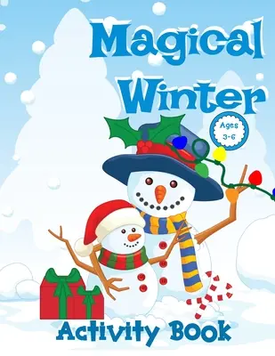 Magiczna zimowa książka aktywności dla dzieci - Magical Winter Activity Book For Kids