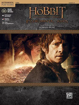 The Hobbit -- The Motion Picture Trilogy Instrumental Solos for Strings: Wiolonczela, Książka i Online Audio/Software/PDF - The Hobbit -- The Motion Picture Trilogy Instrumental Solos for Strings: Cello, Book & Online Audio/Software/PDF