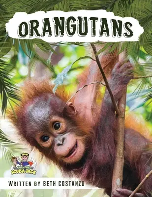 Zeszyt ćwiczeń z orangutanami dla dzieci w wieku 4-8 lat! - Orangutan Activity Workbook for Kids age 4-8!