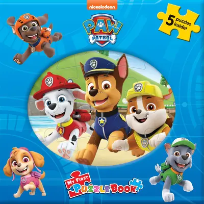 Paw Patrol Moja pierwsza książka z puzzlami - Paw Patrol My First Puzzle Book