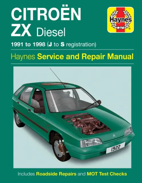 Citroen ZX Diesel (91 - 98) od J do S - Citroen ZX Diesel (91 - 98) J To S