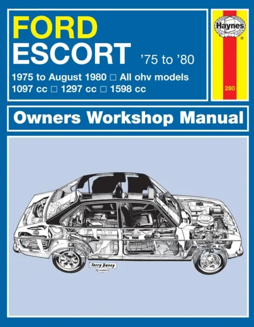 Ford Escort Instrukcja warsztatowa dla właściciela - 75-80 - Ford Escort Owner's Workshop Manual - 75-80