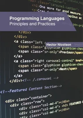 Języki programowania: Zasady i praktyka - Programming Languages: Principles and Practices