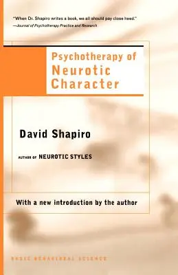 Psychoterapia neurotycznego charakteru - Psychotherapy of Neurotic Character