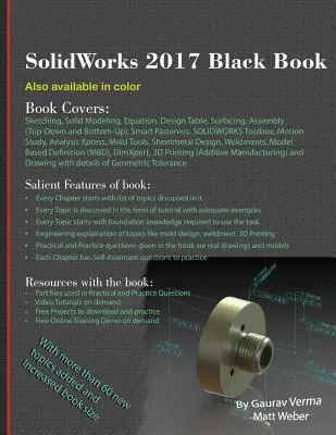 SolidWorks 2017 Czarna książka - SolidWorks 2017 Black Book