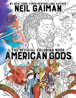 Amerykańscy bogowie: oficjalna kolorowanka: Kolorowanka - American Gods: The Official Coloring Book: A Coloring Book