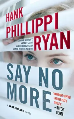 Say No More: Powieść Jane Ryland - Say No More: A Jane Ryland Novel