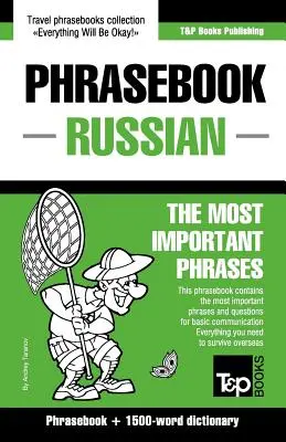 Rozmówki angielsko-rosyjskie i słownik na 1500 słów - English-Russian phrasebook and 1500-word dictionary