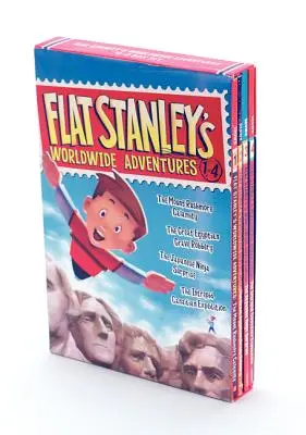 Światowe przygody płaskiego Stanleya #1-4 - Flat Stanley's Worldwide Adventures #1-4