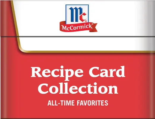 McCormick All-Time Favorites - Puszka z kolekcją kart z przepisami - McCormick All-Time Favorites - Recipe Card Collection Tin