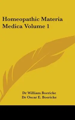 Homeopatyczne Materia Medica Tom 1 - Homeopathic Materia Medica Volume 1