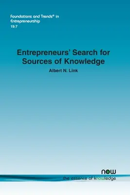 Poszukiwanie źródeł wiedzy przez przedsiębiorców - Entrepreneurs' Search for Sources of Knowledge