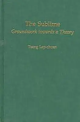 Wzniosłość: Podstawy teorii - The Sublime: Groundwork Towards a Theory