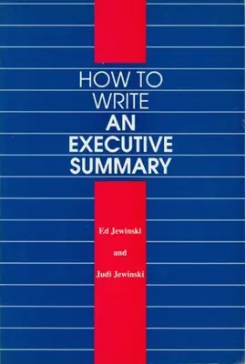 Jak napisać streszczenie - How to Write an Executive Summary