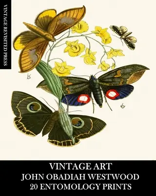 Vintage Art: John Obadiah Westwood: 20 Entomology Prints: Efemerydy fauny i flory do oprawy, kolażu i decoupage'u - Vintage Art: John Obadiah Westwood 20 Entomology Prints: Fauna and Flora Ephemera for Framing, Collage and Decoupage