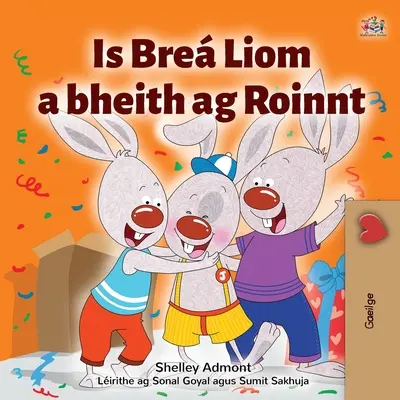 Kocham się dzielić (irlandzka książka dla dzieci) - I Love to Share (Irish Children's Book)