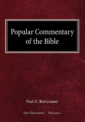 Popularny komentarz do Biblii Stary Testament Tom 1 - Popular Commentary of the Bible Old Testament Volume 1