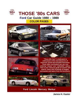 Samochody lat 80-tych - Ford - Those 80s Cars - Ford