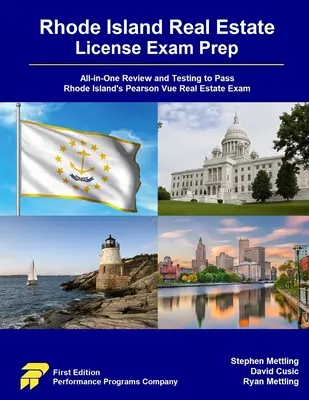 Przygotowanie do egzaminu na licencję Rhode Island: Wszechstronny przegląd i testowanie, aby zdać egzamin Pearson Vue z nieruchomości w Rhode Island - Rhode Island Real Estate License Exam Prep: All-in-One Review and Testing to Pass Rhode Island's Pearson Vue Real Estate Exam