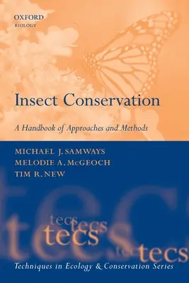 Ochrona owadów: Podręcznik podejść i metod - Insect Conservation: A Handbook of Approaches and Methods