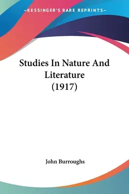 Studia nad naturą i literaturą (1917) - Studies In Nature And Literature (1917)