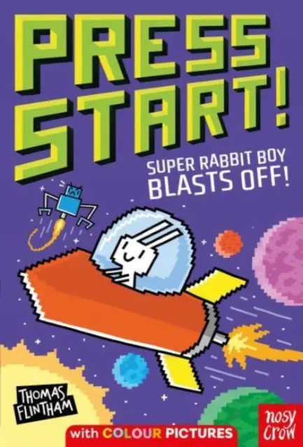 Naciśnij Start! Super Rabbit Boy wybucha! - Press Start! Super Rabbit Boy Blasts Off!