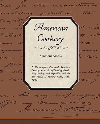 Amerykańska kuchnia - American Cookery